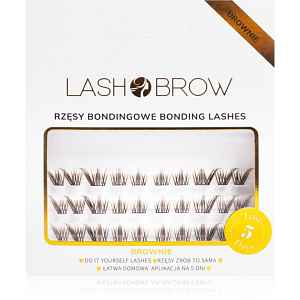 Lash Brow Bonding Eyelashes trsové nalepovací řasy Foxy Brownie 1 ks