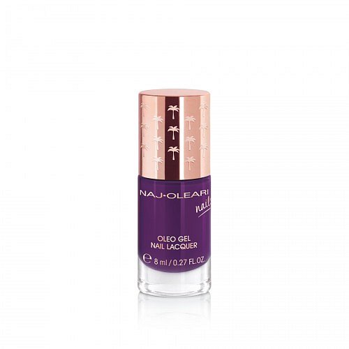Naj-Oleari Oleo gel Nail Lacquer 28 eggplant purple 8ml