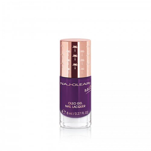 Naj-Oleari Oleo gel Nail Lacquer 28 eggplant purple 8ml