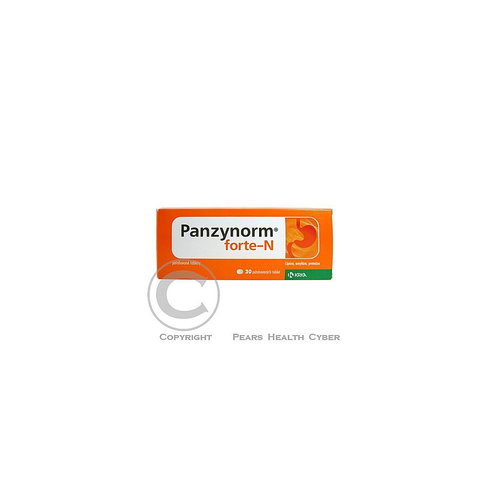 PANZYNORM FORTE-N 30 Potahované tablety