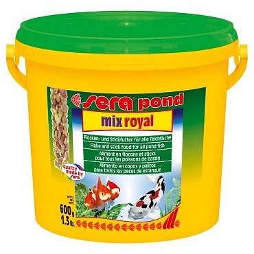 Sera kompletní krmivo pro ryby v jezírku Pond Mix Royal 3000ml