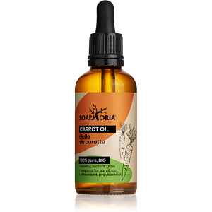 Soaphoria Organic Carrot Oil vyživující mrkvový olej na obličej, tělo a vlasy 50 ml