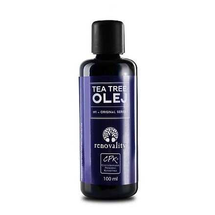 Tea Tree olej s kapátkem Renovality 100ml