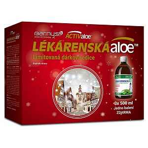 Barnys Lékárenská aloe 3x500ml