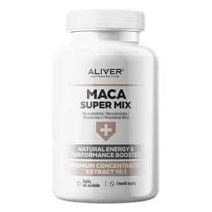 ALIVER Maca peruánská Super Mix extr.10:1 cps.120