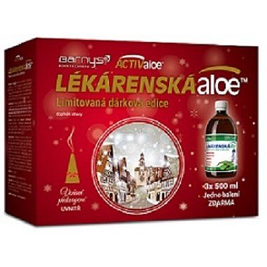 Barnys Lékárenská aloe 3x500ml