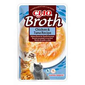 Churu Cat Ciao Broth Chicken&tuna Recipe 40g