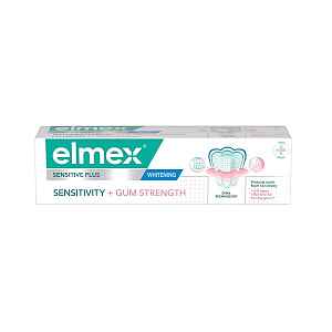 Elmex Sensitive Sensitivity + Gum Strenght Whitening zubní pasta 75 ml
