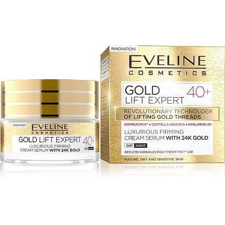 EVELINE GOLD LIFT Expert Denní/Noční krém 40+ 50ml