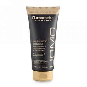 Erboristica UOMO Sprchový gel a šampon pro muže 200ml
