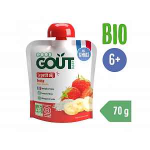 Good Gout BIO Jahodová snídaně 70g