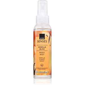 Avon Senses Vanilla Bliss tělový sprej pro ženy 100 ml