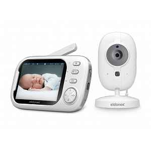 Eldonex BabyCheck dětská video chůvička bílá