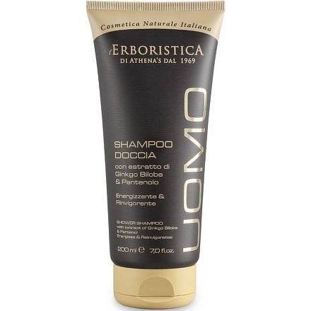 Erboristica UOMO Sprchový gel a šampon pro muže 200ml