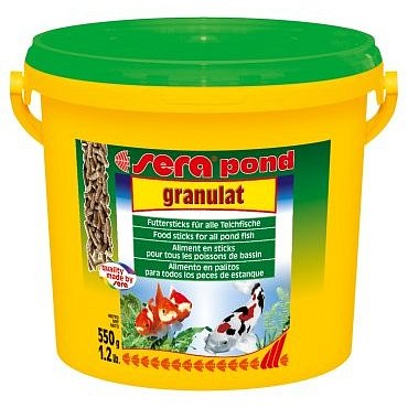 Sera kompletní krmivo pro okrasné ryby v jezírku Pond Granulat 3000ml