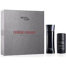 Armani Code for Men Dárková sada pánská toaletní voda 75 ml a deostick Code for Men 75 ml