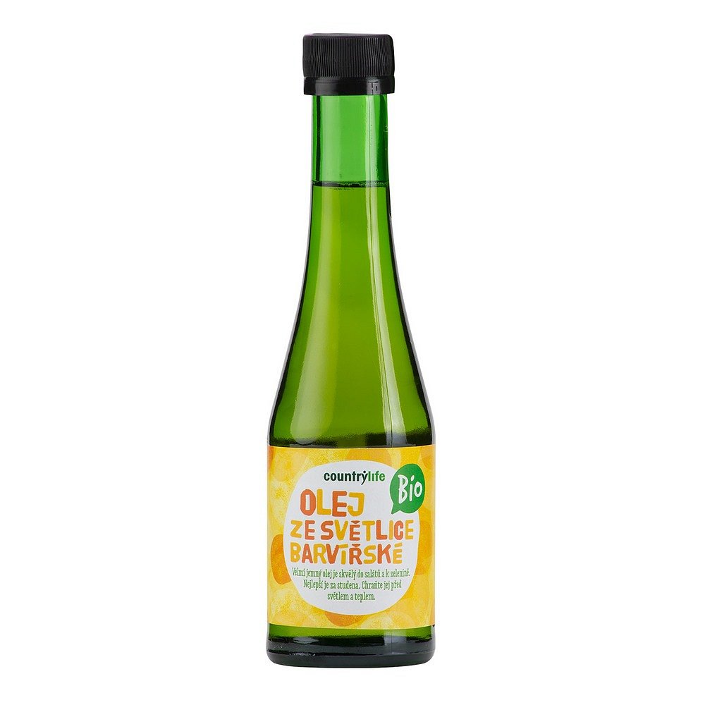 COUNTRY LIFE Olej ze světlice barvířské BIO 200 ml
