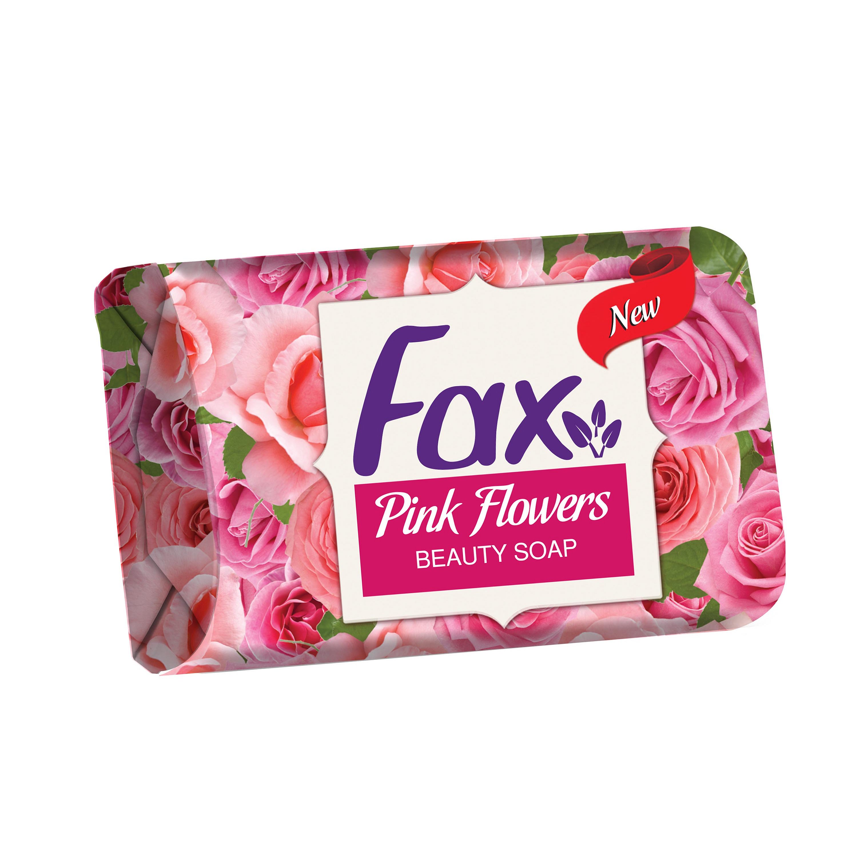 Fax tuhé mýdlo růžové květy 90 g