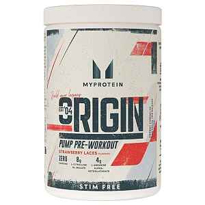 MyProtein Origin Pre-Workout Stim Free 600 g strawberry