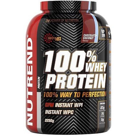 Nutrend 100% Whey Protein 2,25kg čokoláda-třešeň