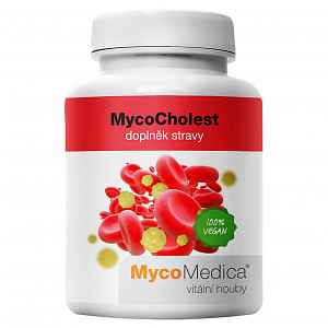 MYCOMEDICA MycoCholest 120 rostlinných veganských kapslí