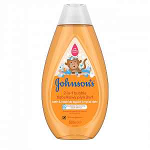 JOHNSONS bublinková koupel & mycí gel 2v1 500 ml