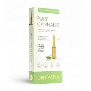 Dhyvana Přírodní zklidňující sérum na citlivou pleť Pure Cannabis 7x2 ml