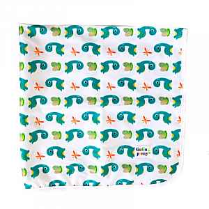 GaGa's pleny Přebalovací podložka Zelený Dinosaurus