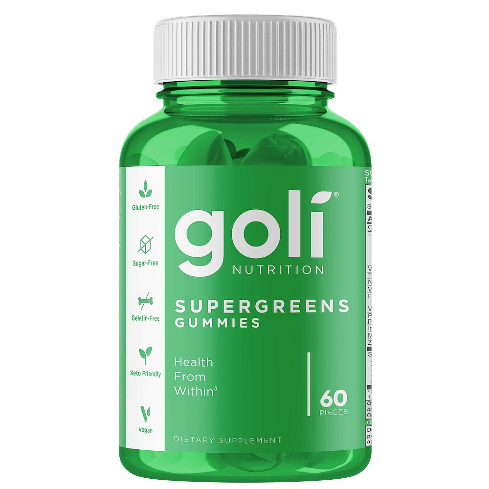 Goli Nutrition Supergreens Gummies 60 ks