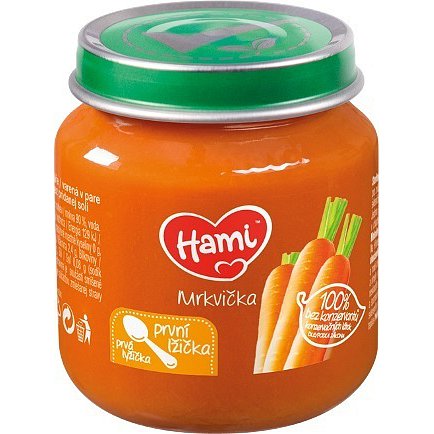 Hami první lžička mrkev 125g 4M