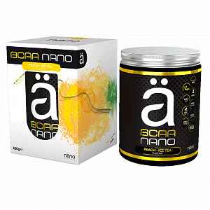 BCAA Nano 420g - broskvový ledový čaj