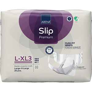 Abena Slip Flexi Fit Premium L-xl3 kalhotky absorpční, prodyšné, boky 110-170cm, 3200