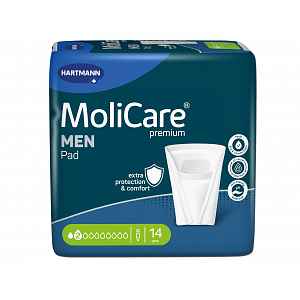 MoliCare Men 2 kapky absorpční vložky 14 ks
