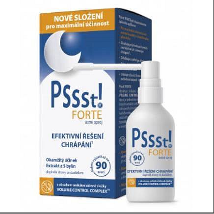 Pssst! FORTE ústní sprej proti chrápání 15 ml + 10 ml ZDARMA