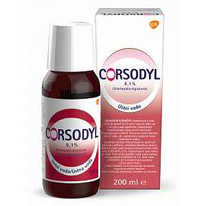 Corsodyl Ústní voda 200ml