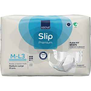 Abena Slip Flexi Fit Premium M-l3 kalhotky absorpční, prodyšné, boky 70-120cm, 3000m