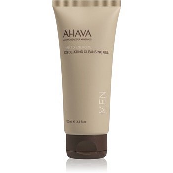 Ahava Time To Energize Men peelingový čisticí gel  100 ml