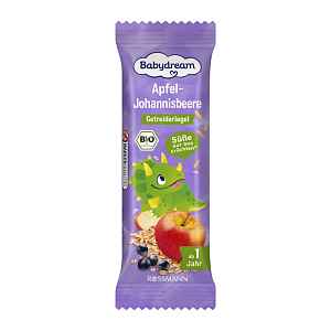 Babydream BIO ovesná tyčinka Jablko a černý rybíz 25 g