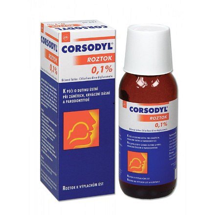 Corsodyl Ústní voda 200ml