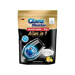 Glanz Meister AiO tablety do myčky citron 90 ks