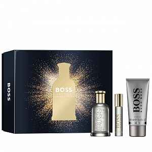 Hugo Boss Boss Bottled EDP dárkový set  (EDP 100ml + EDP 10ml + sprchový gel 100ml)