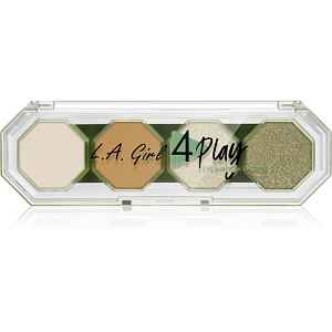 L.A. Girl Cosmetics 4 Play paletka očních stínů odstín Cowgirl 3.2 g
