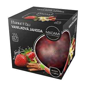 MADAMI Šťavnatý čaj vanilková jahoda 480 g