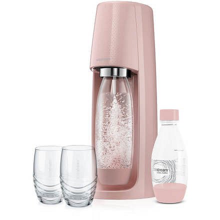 Spirit Růžový výrobník SodaStream