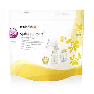 MEDELA Quick Clean sáčky pro čištění v mikrovl.5ks