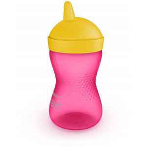 Avent Hrneček Grippy s tvrdou hubičkou 300 ml 1 ks pro dívky