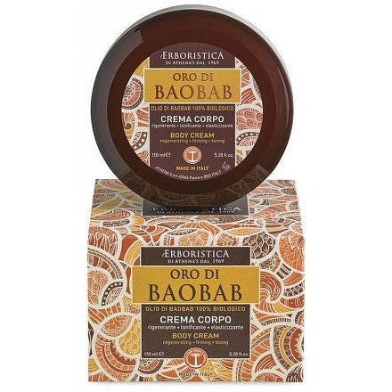 Erboristica Oro di Baobab tělový krém regenerační 150ml