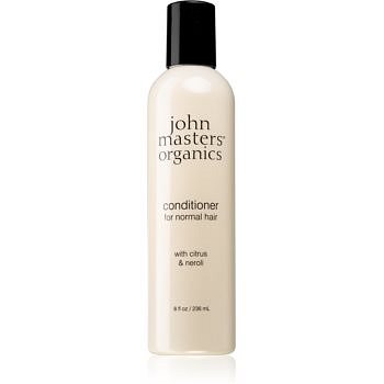 John Masters Organics Citrus & Neroli tekutý organický kondicionér na normální vlasy  236 ml