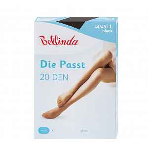 Bellinda Die Passt 20 DEN vel. L punčochové kalhoty černé