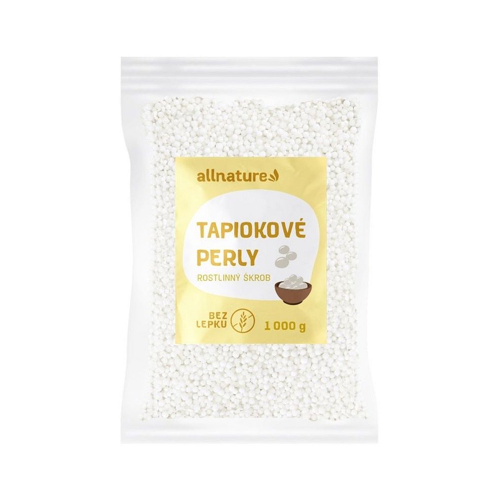 Allnature Tapiokové perly 1000 g